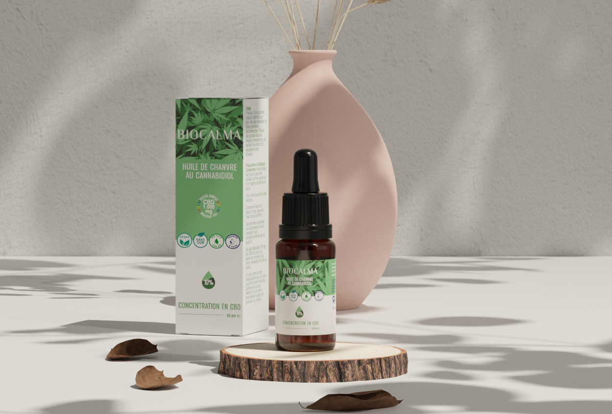 Huile CBD Bio 10%